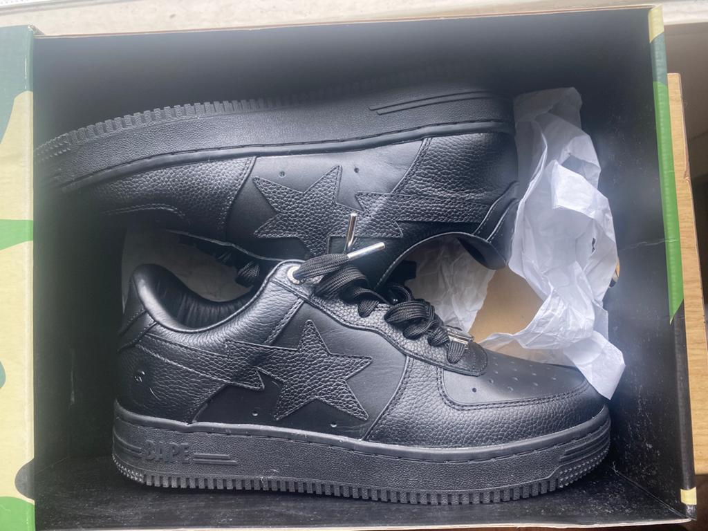 Bapesta Triple Black 2024, Kleding | Heren, Schoenen, Ophalen of Verzenden, Nieuw, Zwart