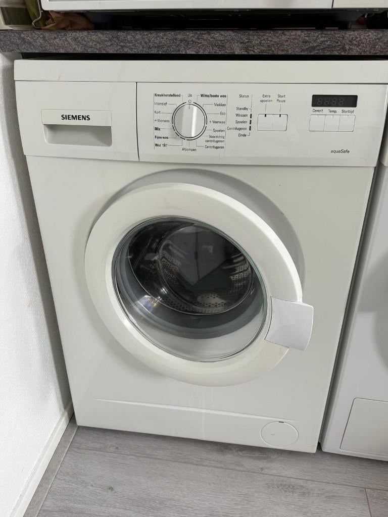 Siemens wasmachine, Ophalen, 4 tot 6 kg, Wolwasprogramma, Voorlader