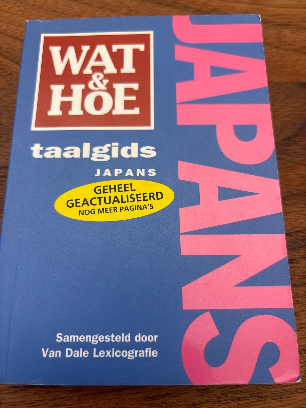 Wat & Hoe taalgids Japans - Geheel geactualiseerd, Boeken, Ophalen of Verzenden, Gelezen, Non-fictie