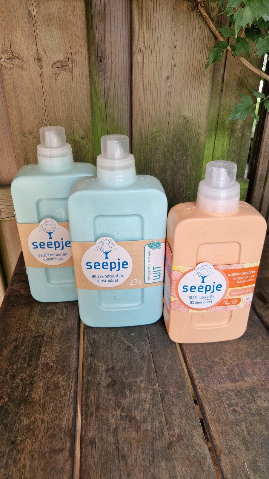 Seepje wit wasmiddel en wasverzachter - Natuurlijk en fris, Ophalen of Verzenden, Nieuw