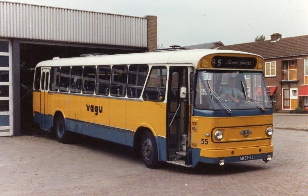 VAGU Oudewater 18-07-1978 Busfoto, Verzamelen, Ophalen of Verzenden, 1960 tot 1980