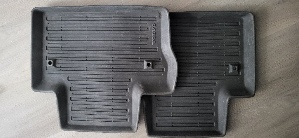 Volvo V70 XC70 S80 rubberen automatten, Ophalen of Verzenden, Zo goed als nieuw