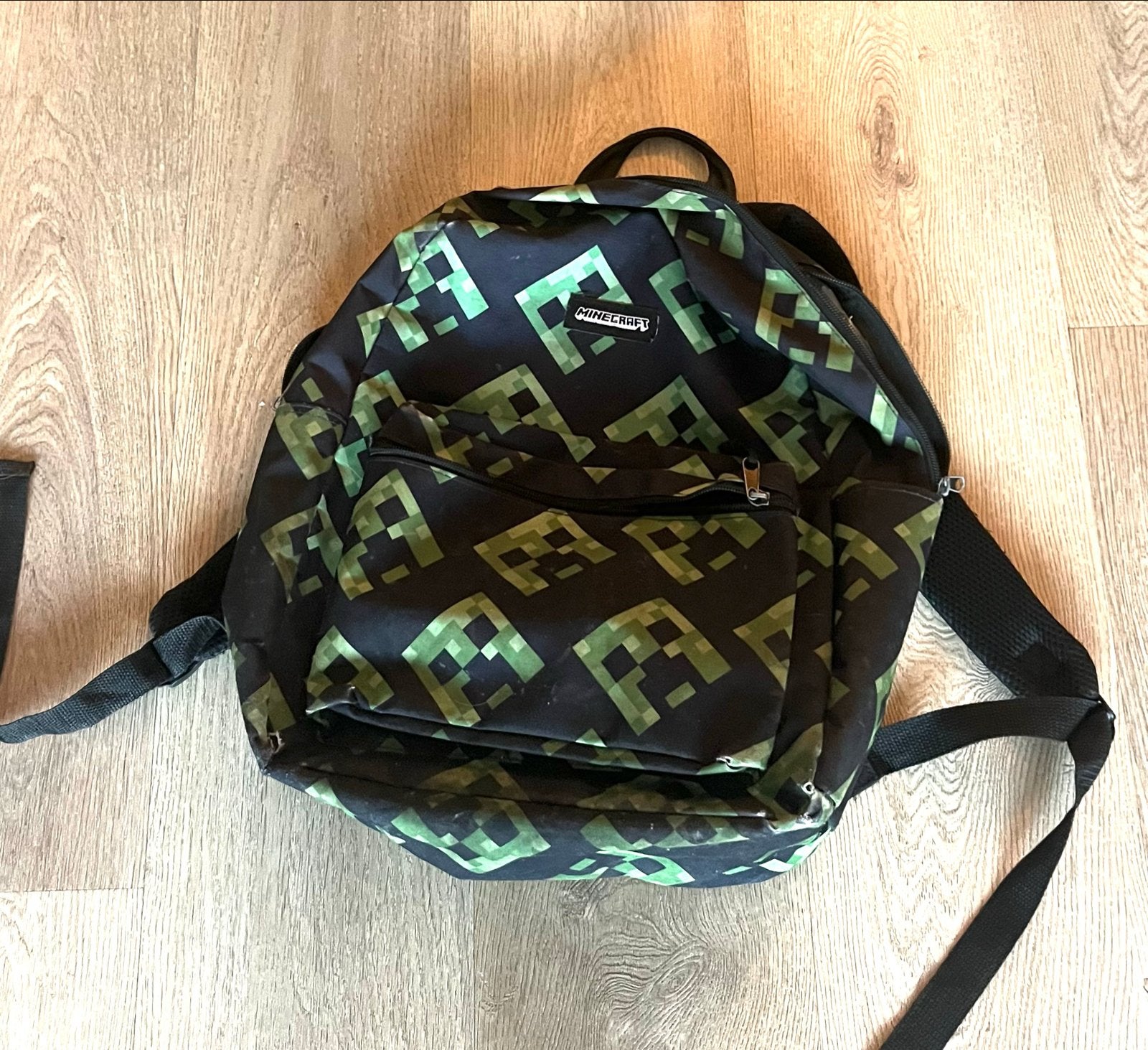 Minecraft rugzak - Gebruikt, Gebruikt, 25 tot 40 cm, 30 tot 45 cm, Ophalen
