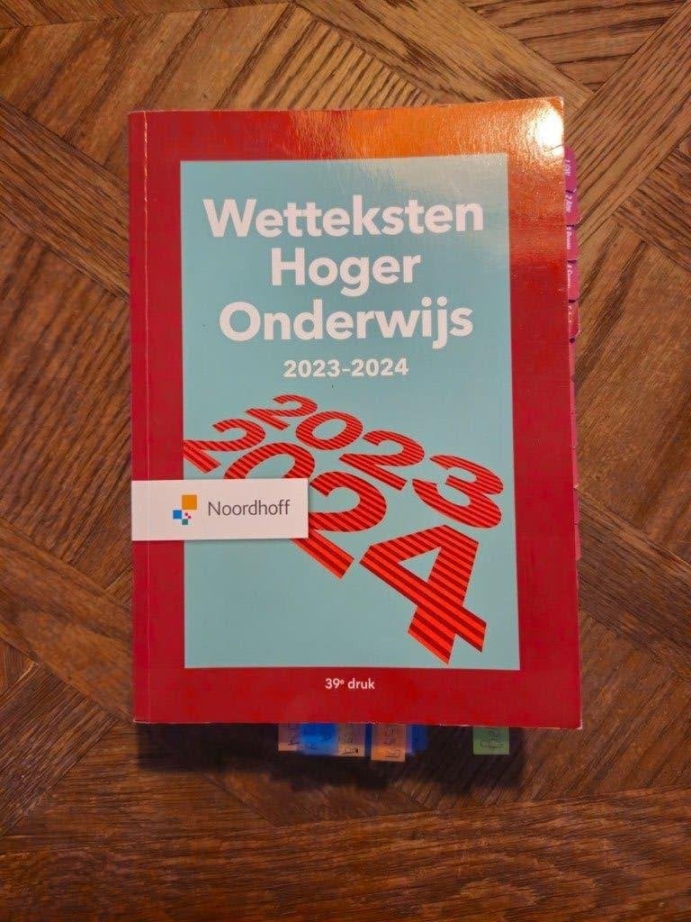 Wetteksten Hoger Onderwijs, Boeken, Noordhoff, Ophalen of Verzenden, Alpha, WO