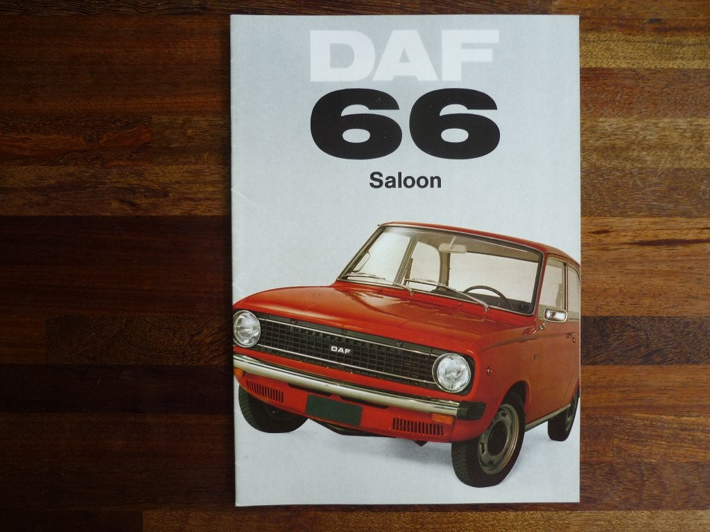 DAF 66 Saloon (1972/1973, Engels), Boeken, Ophalen of Verzenden, Nieuw, Overige merken