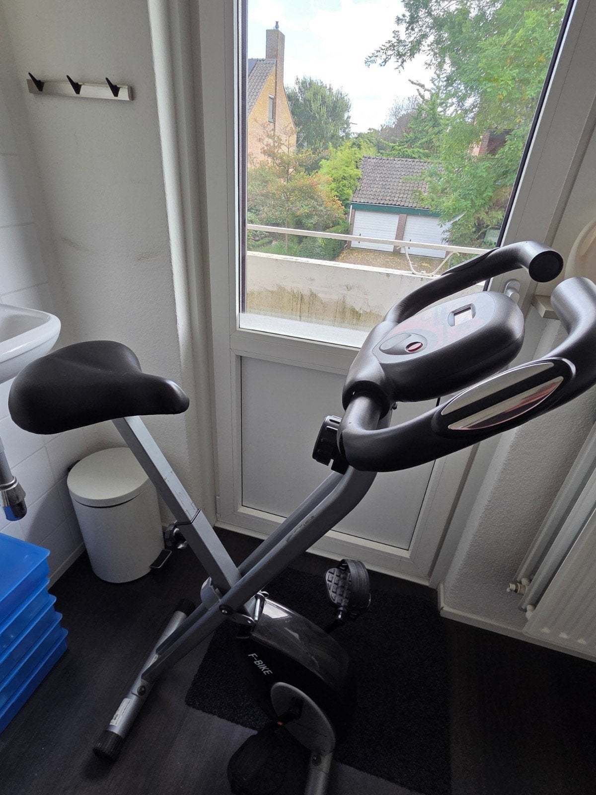 Hometrainer Ultrasport F Bike, Ophalen, Zo goed als nieuw, Metaal, Hometrainer