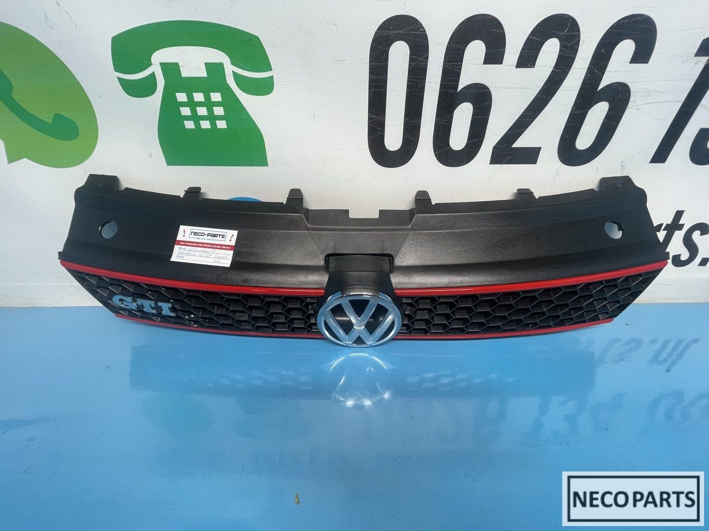 POLO 6R 6C GTI GRILL BUMPER BUMPERGRILL ALLES LEVERBAAR !!!, Auto-onderdelen, Gebruikt, -, Volkswagen, -