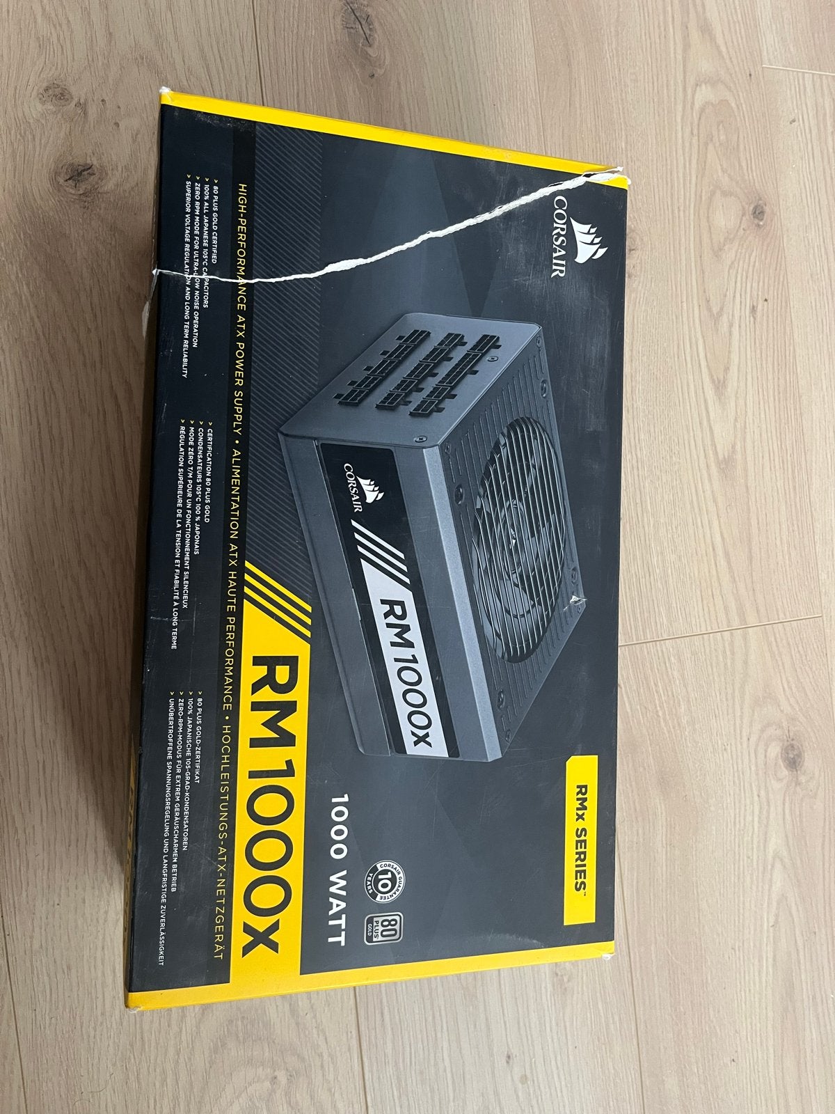 Corsair RM1000x 1000W Voeding - Nieuw in doos, Ophalen of Verzenden, Nieuw