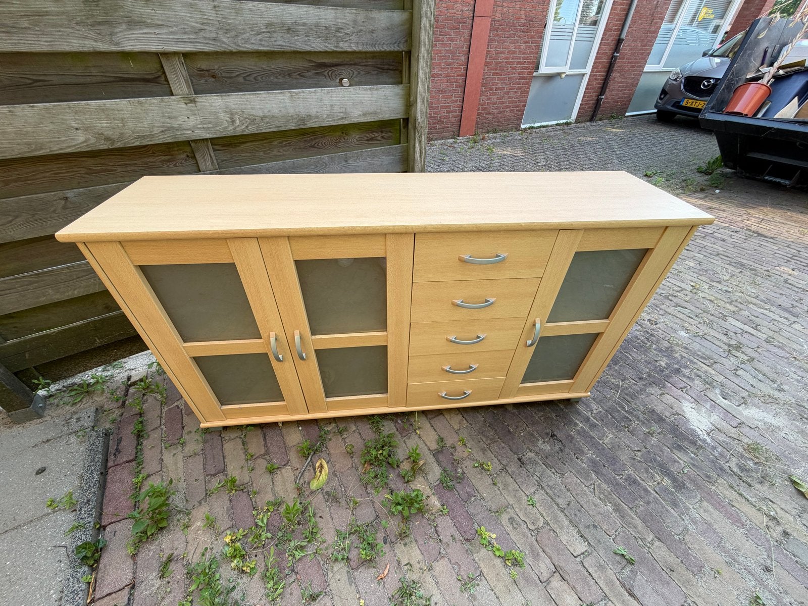 Kasten, Ophalen, Gebruikt, 150 tot 200 cm, Met lade(s)
