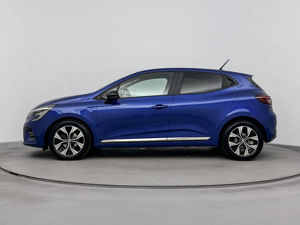 Renault Clio 1.0 TCe 90Pk Evolution | Navigatie | Parkeersen, Voorwielaandrijving, Gebruikt, 580 kg, Blauw