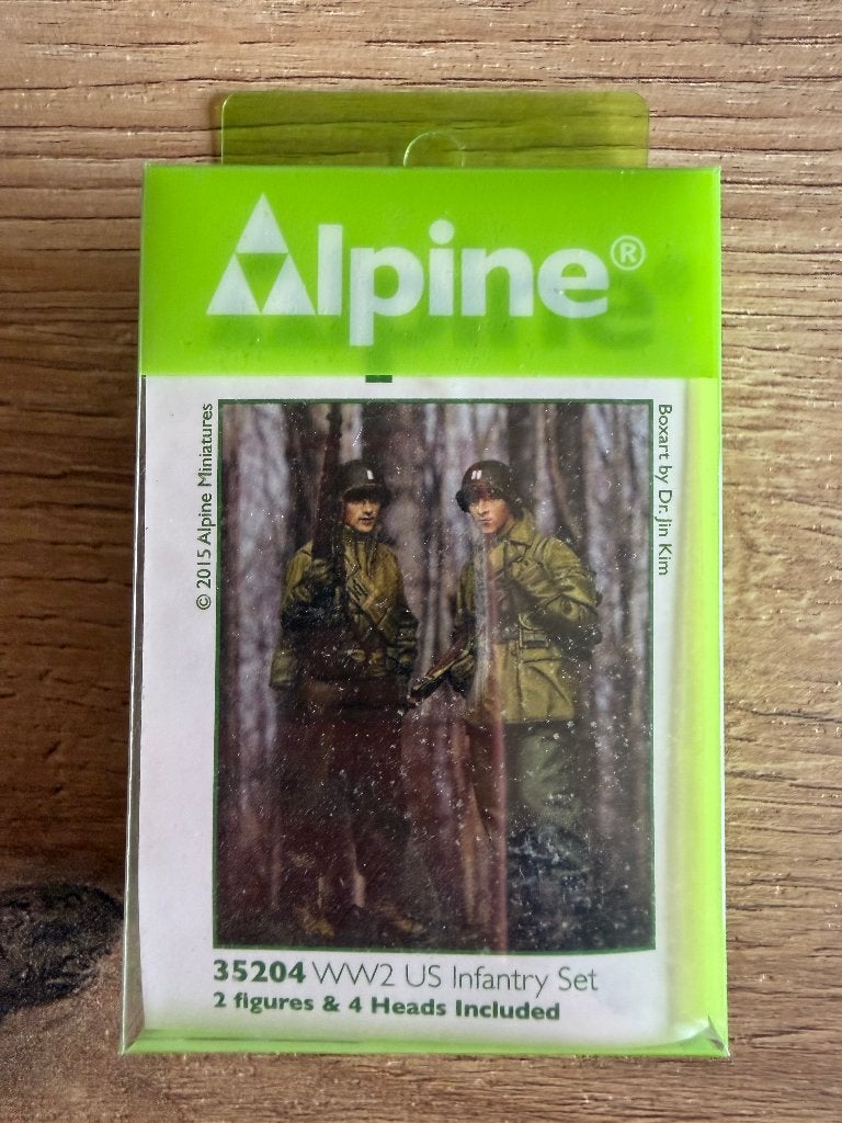 1:35 Alpine Infantry set, Hobby en Vrije tijd, Modelbouw | Figuren en Diorama's, Ophalen of Verzenden, Nieuw, 1:35 tot 1:50