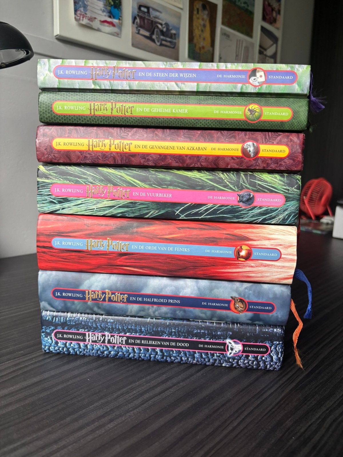 Harry Potter complete boeken reeks hardcover, Ophalen of Verzenden, Zo goed als nieuw, Boek of Poster