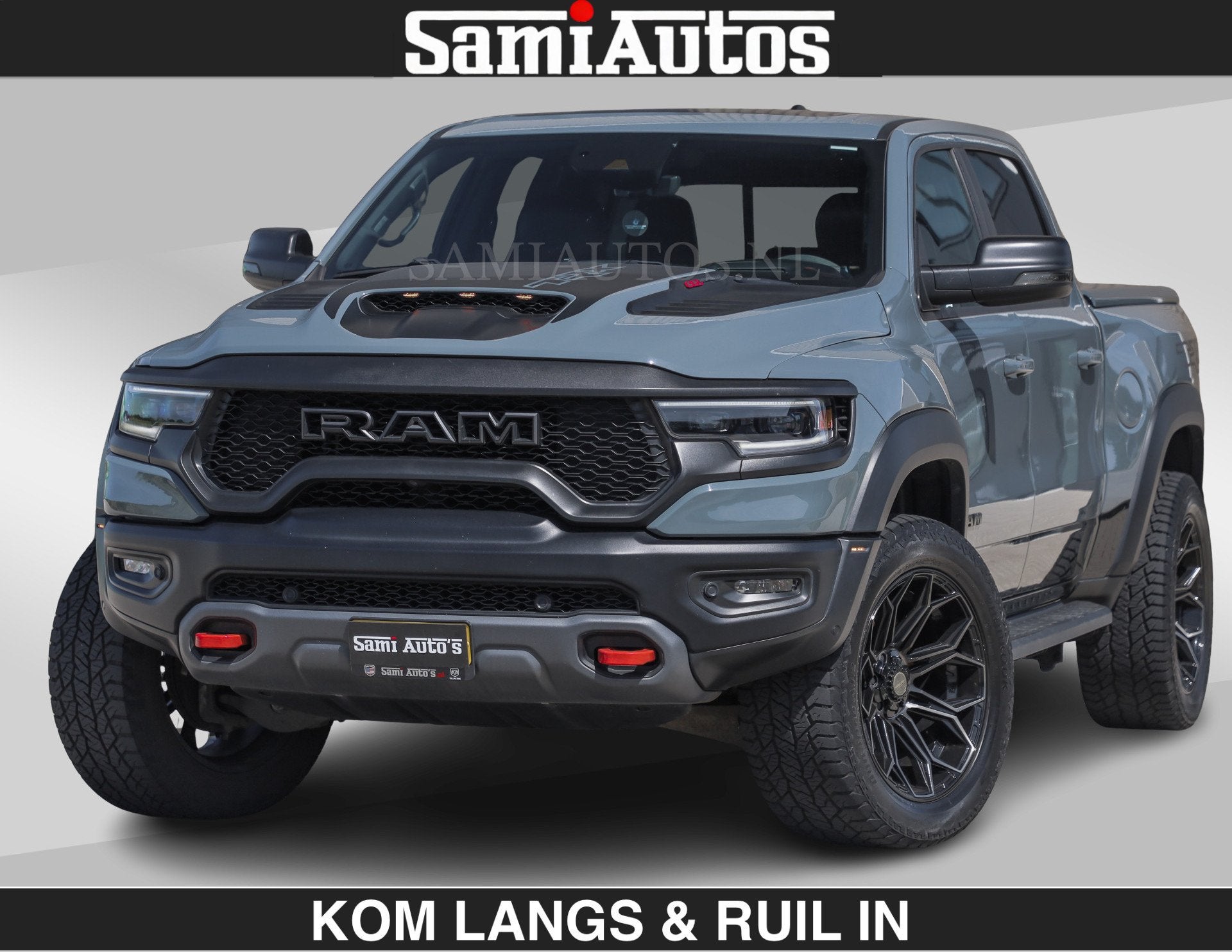 Dodge Ram TRX 6.2 V8 HELLCAT | ANVIL SPECIAL ORIGINAL COLOR, Auto's, Automaat, Gebruikt, Vierwielaandrijving, 750 kg