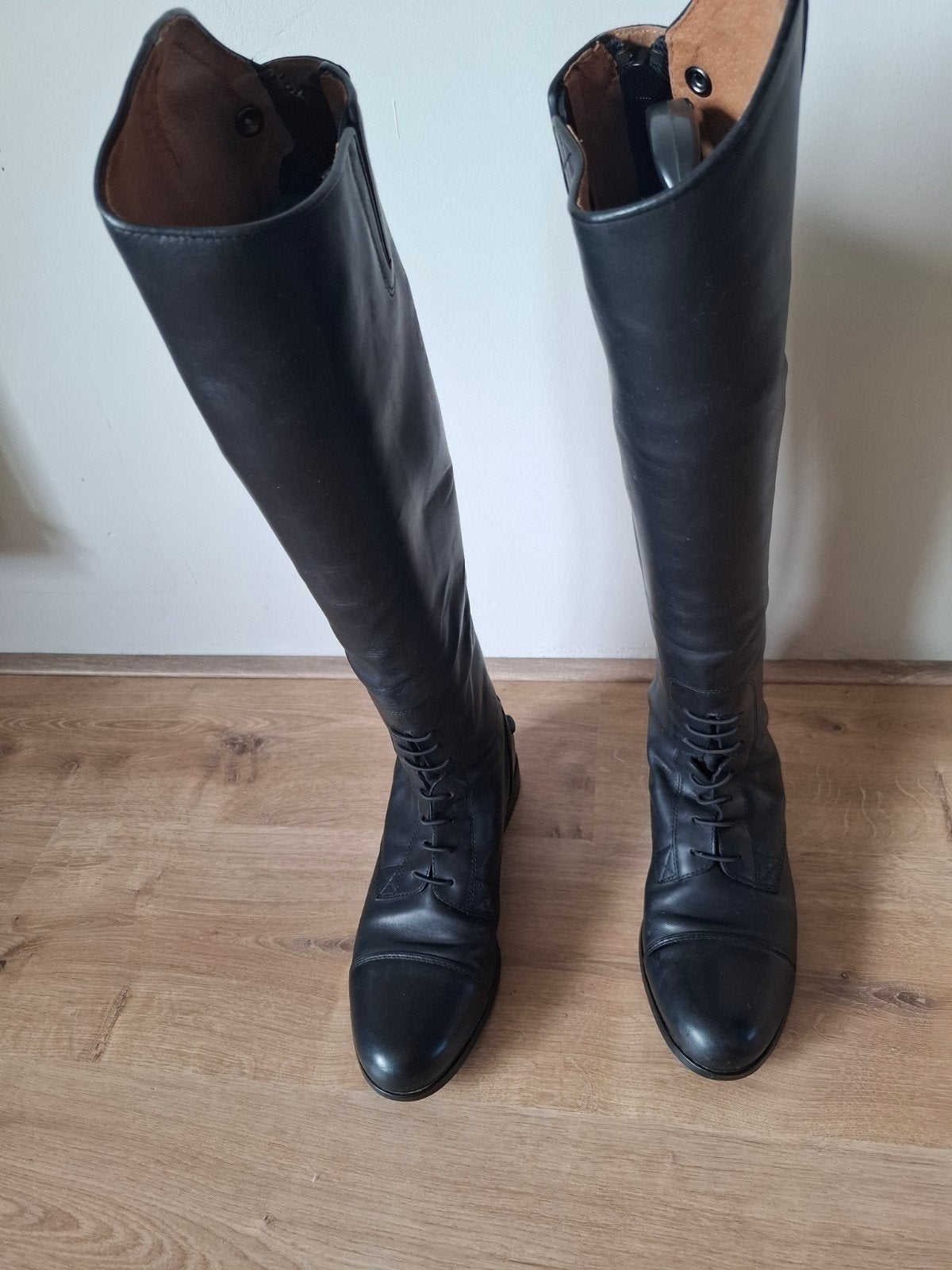 Zwarte leren rijlaarzen Ariat Heritage style 10010174 mt 41, Dieren en Toebehoren, Paardrijkleding, Ophalen, Gebruikt, Dressuur