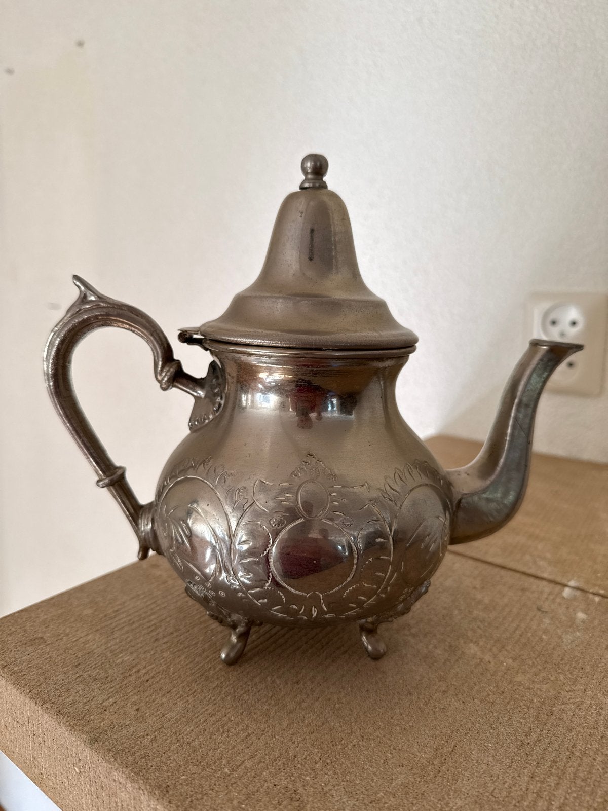 Vintage Marokkaanse theepot - MAGHA, Antiek en Kunst, Ophalen