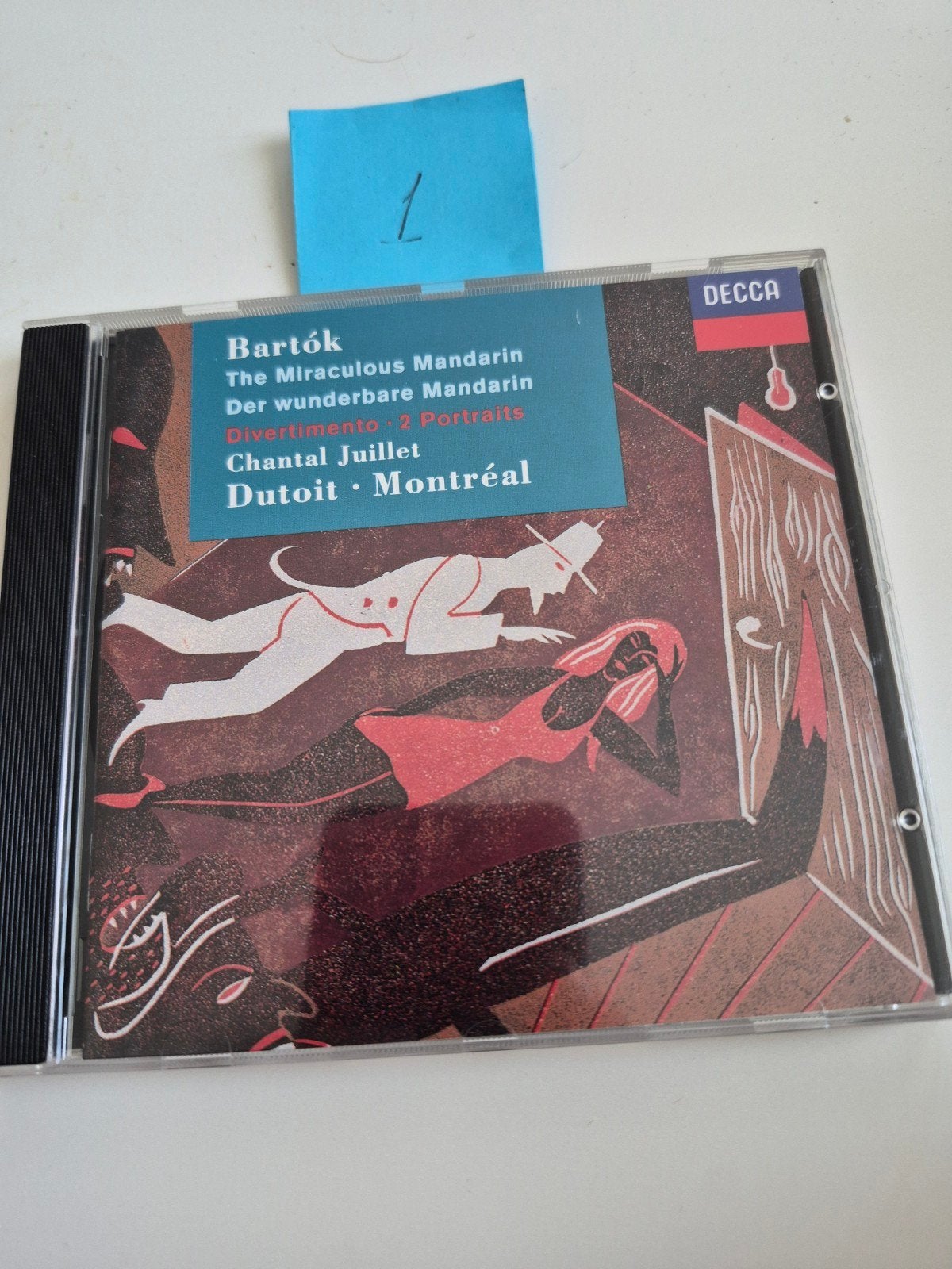 Béla Bartók - The Miraculous Mandarin, Divertimento CD, Overige componisten, Modernisme tot heden, Ophalen of Verzenden, Zo goed als nieuw