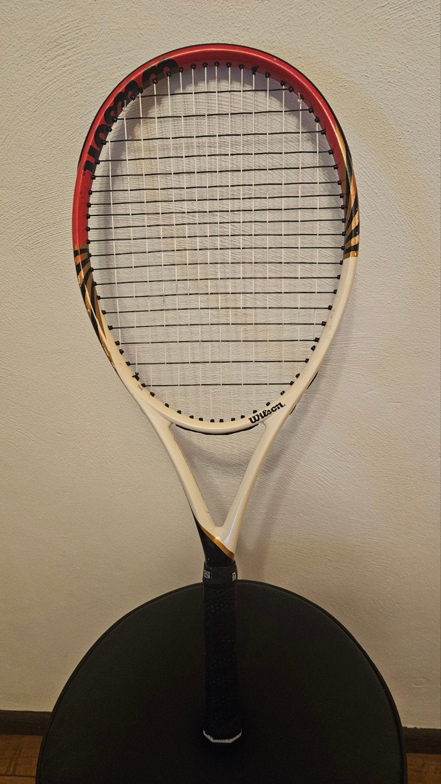 Wilson (beginners) tennisracket (maat L2), Sport en Fitness, Tennis, Ophalen, Gebruikt, Racket, Wilson