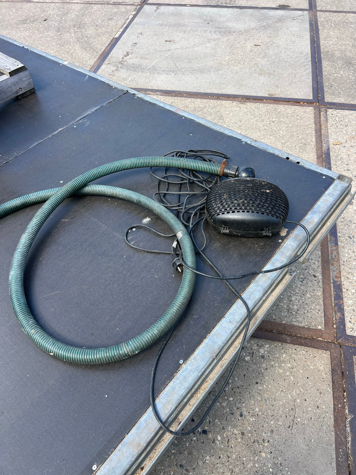 Aqua Forte EC-8000 Dompelpomp - Zo goed als nieuw, Ophalen, Zo goed als nieuw, Elektrisch, Dompelpomp