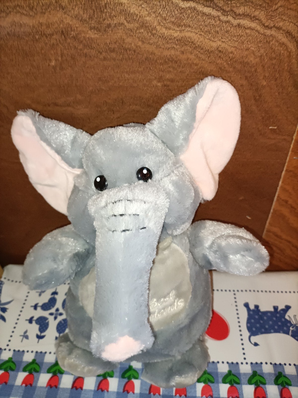Olifant handpop Nicotoy Best Friends 26 cm groot, Ophalen of Verzenden, Zo goed als nieuw