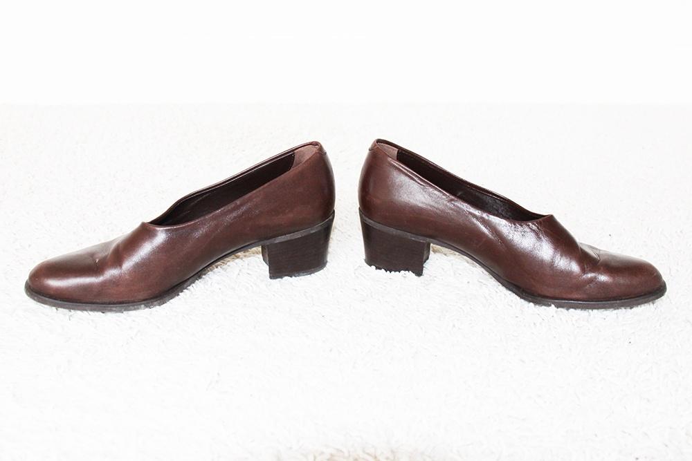 Mooie Leren Bladelli Schoenen (Maat 38,5) € 35,-, Bladelli, Bruin, Overige typen, Ophalen of Verzenden