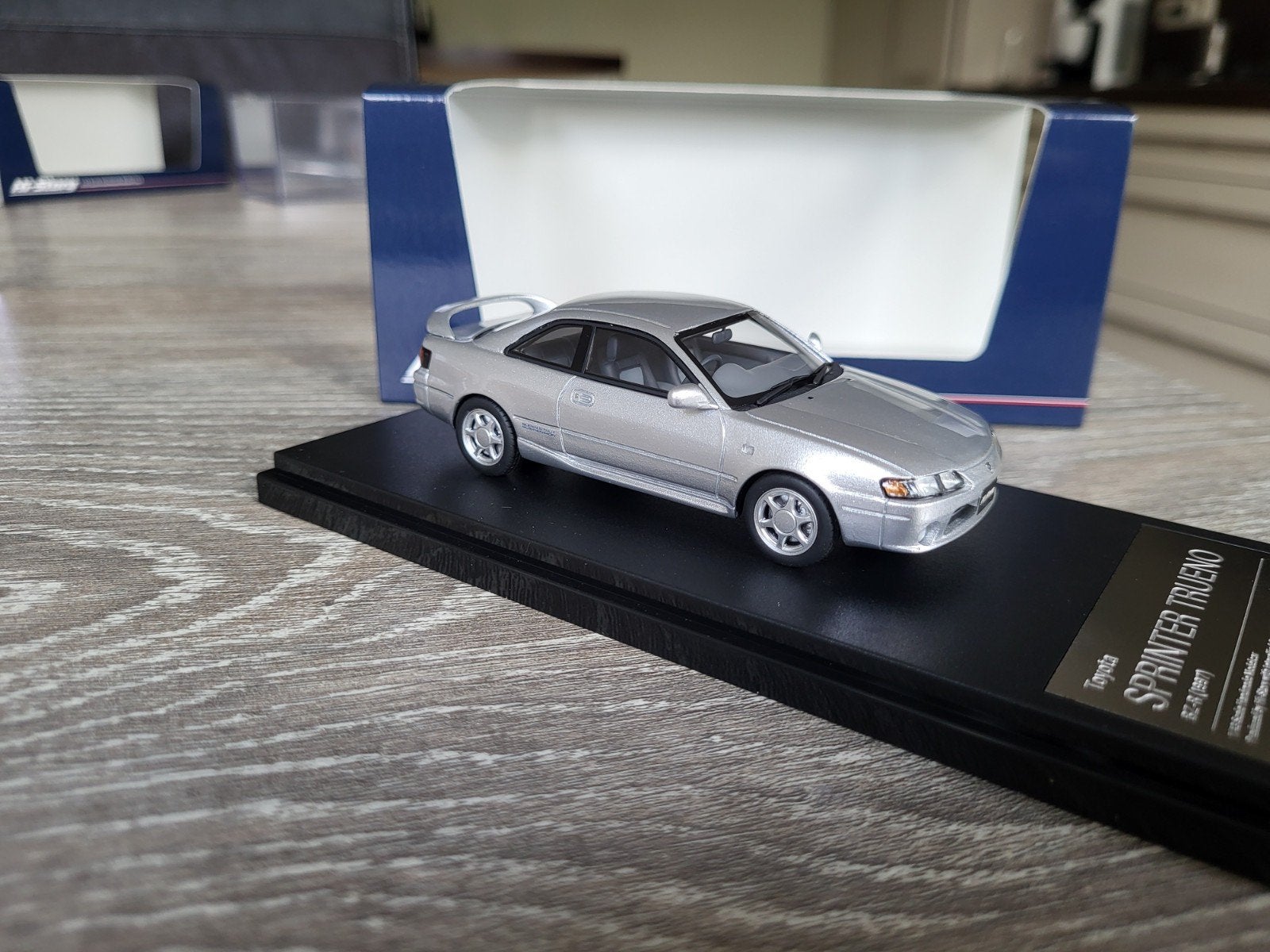 Toyota Corolla sprinter trueno schaal 1:43, Ophalen of Verzenden, Zo goed als nieuw, Auto, Overige merken