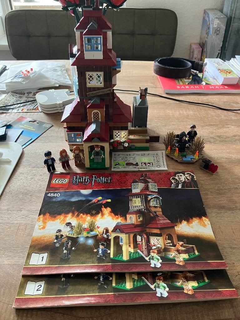 4840 Lego - The Burrow/Het Nest, Compleet, Lego, Harry Potter, Ophalen of Verzenden