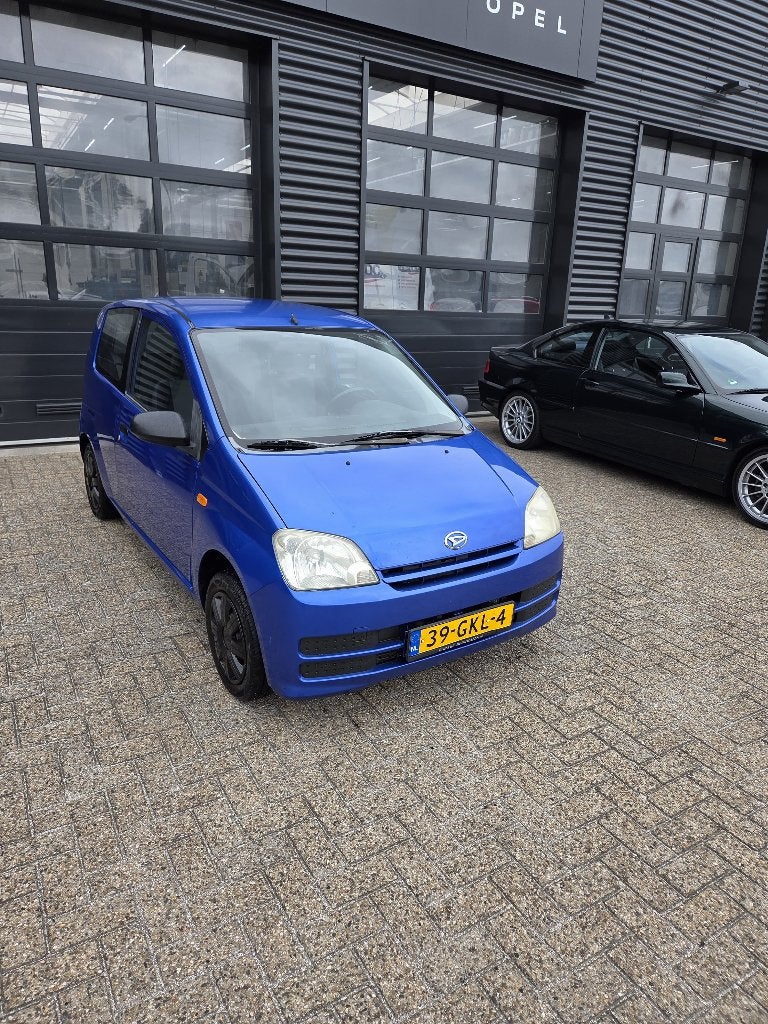 Daihatsu Cuore 1.0 3D 2008 Blauw, Auto's, 600 kg, 18 €/maand, Cuore, Origineel Nederlands