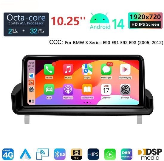 Android 14 Autoradio – Multimedia Speler – Auto Head Unit, Corvance B.V., Verzenden, Nieuw, Corvancebol@gmail.com
