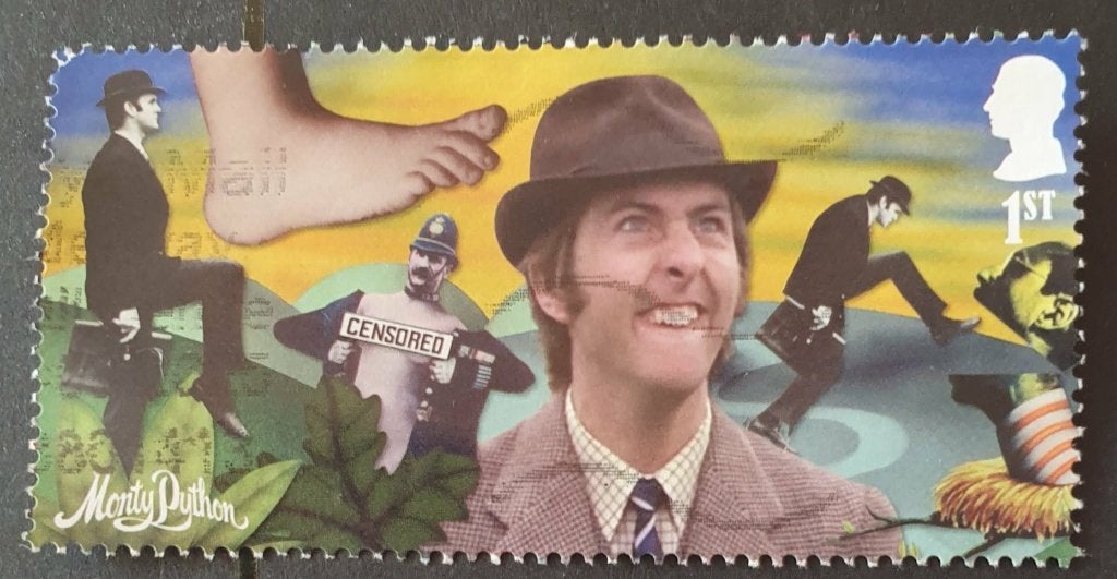 185-26 Engeland / Monty Python, Verzenden, Gestempeld