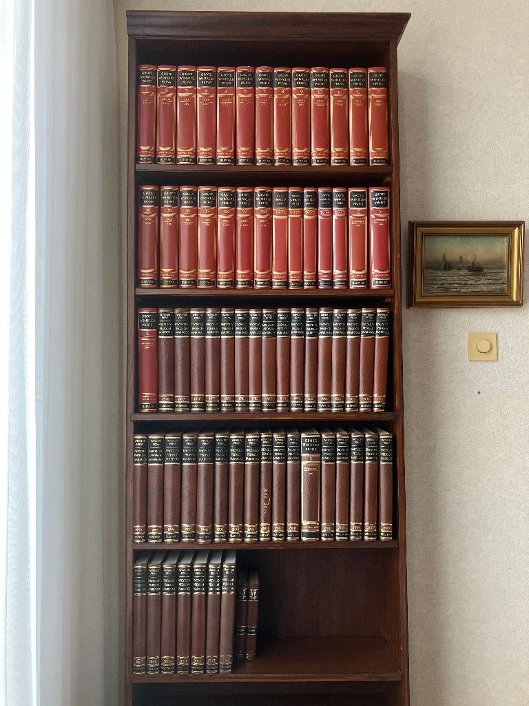Unieke 68 delige Encyclopedie ook voor bibliotheek decoratie, Diverse, Complete serie, Algemeen, Ophalen