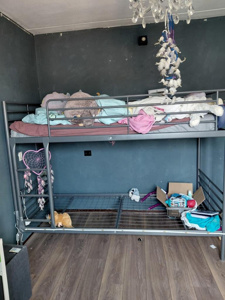 Stapelbed, Huis en Inrichting, Slaapkamer | Stapelbedden en Hoogslapers, Ophalen, Eenpersoons, Hoogslaper