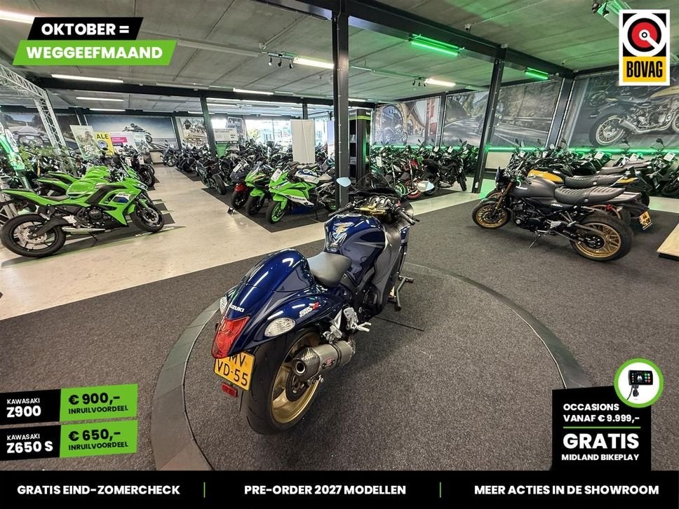 Suzuki GSX R 1300 Hayabusa (bj 2009) 28,606 km, SUZUKI, 1340 cc, 4 cilinders, Motorrijbewijs A