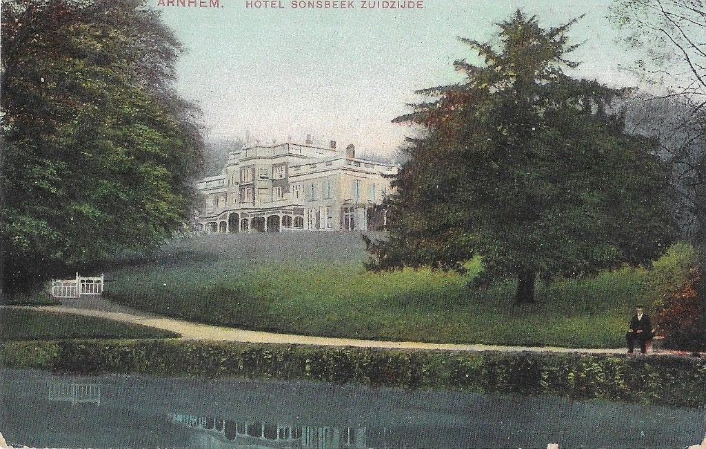 AK Arnhem - Hotel Sonsbeek, zuidzijde, Verzenden, Voor 1920, Gelopen, Gelderland
