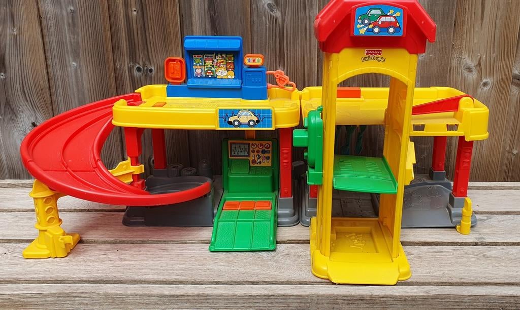 Garage met geluid, Ophalen of Verzenden, Gebruikt, Speelset, Met geluid