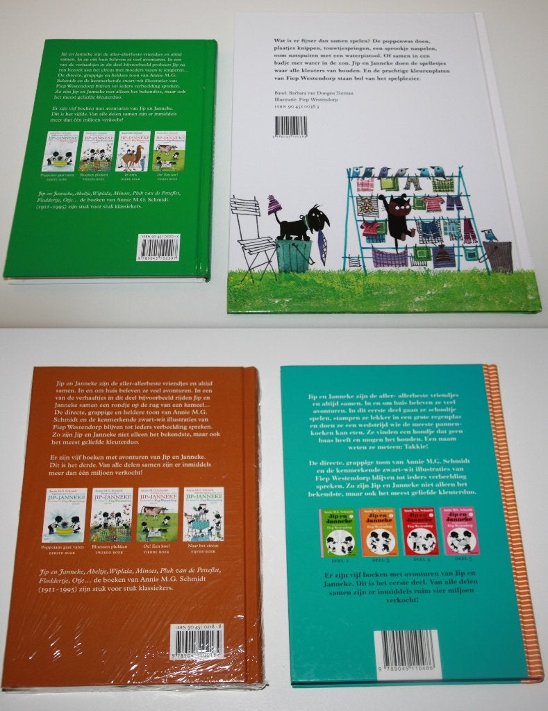 Jip & Janneke boek spelen samen | naar het circus | in Artis, Boeken, Ophalen of Verzenden, Zo goed als nieuw, Annie M.G. Schmidt