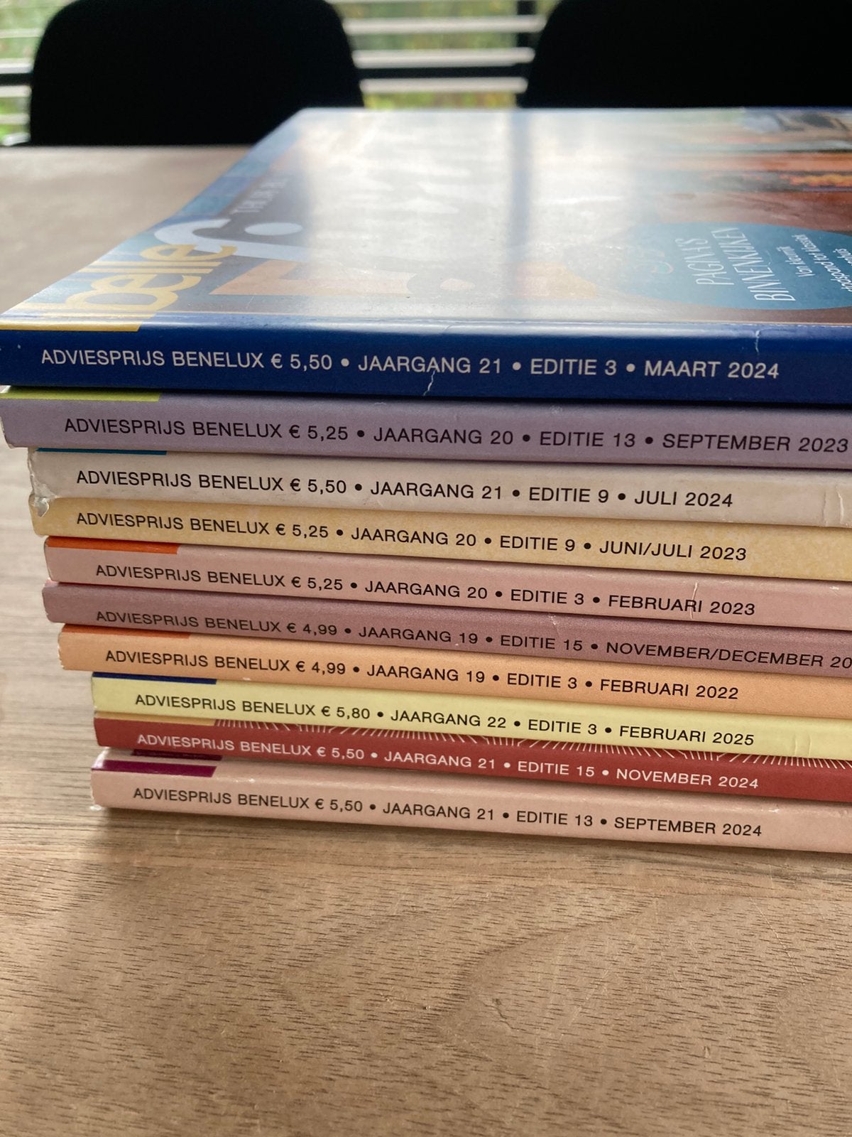 10 x libelle living diverse jaartallen, Ophalen, Gelezen