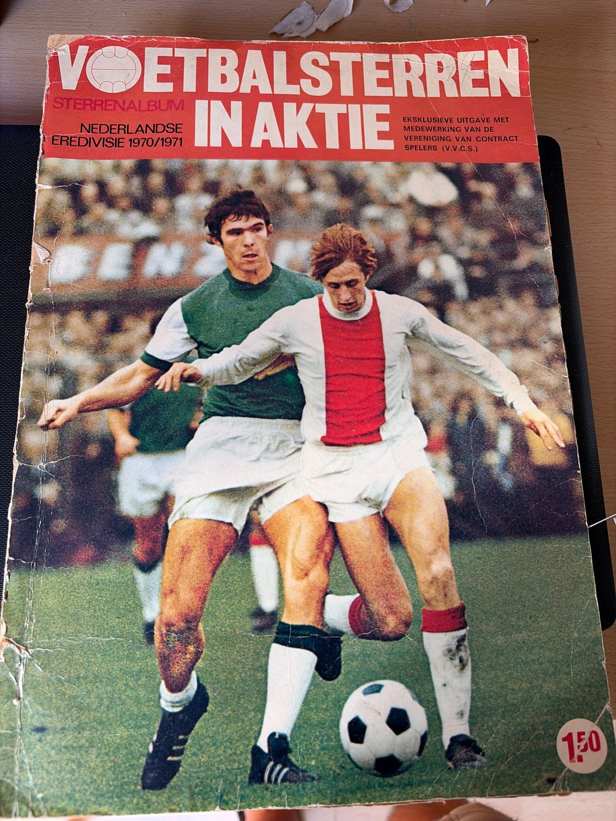Voetbalsterren in Aktie Album 1970/1971 - Incompleet, Ophalen, Gebruikt, Overige binnenlandse clubs, Boek of Tijdschrift