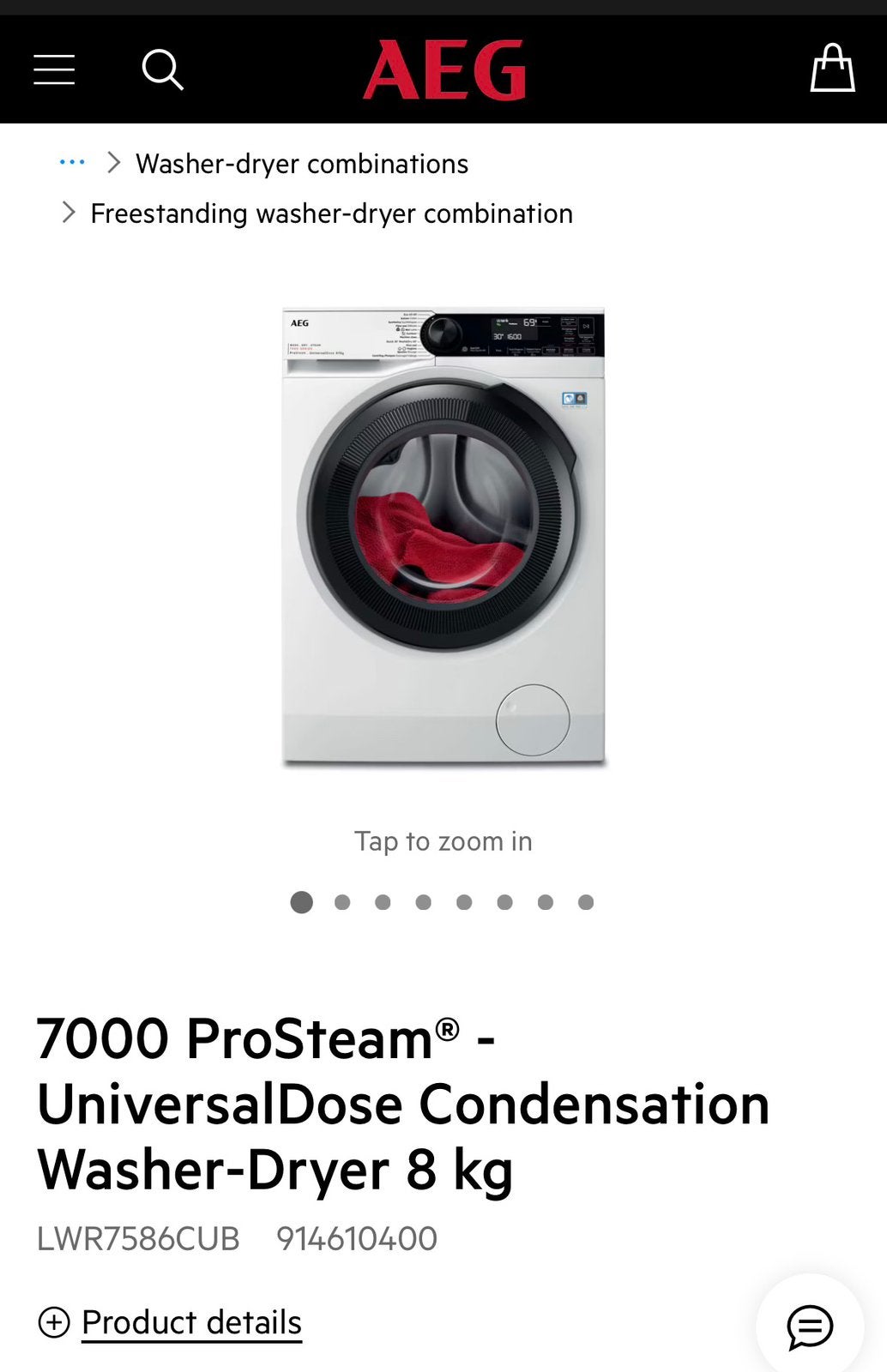 Wash machine/dryer