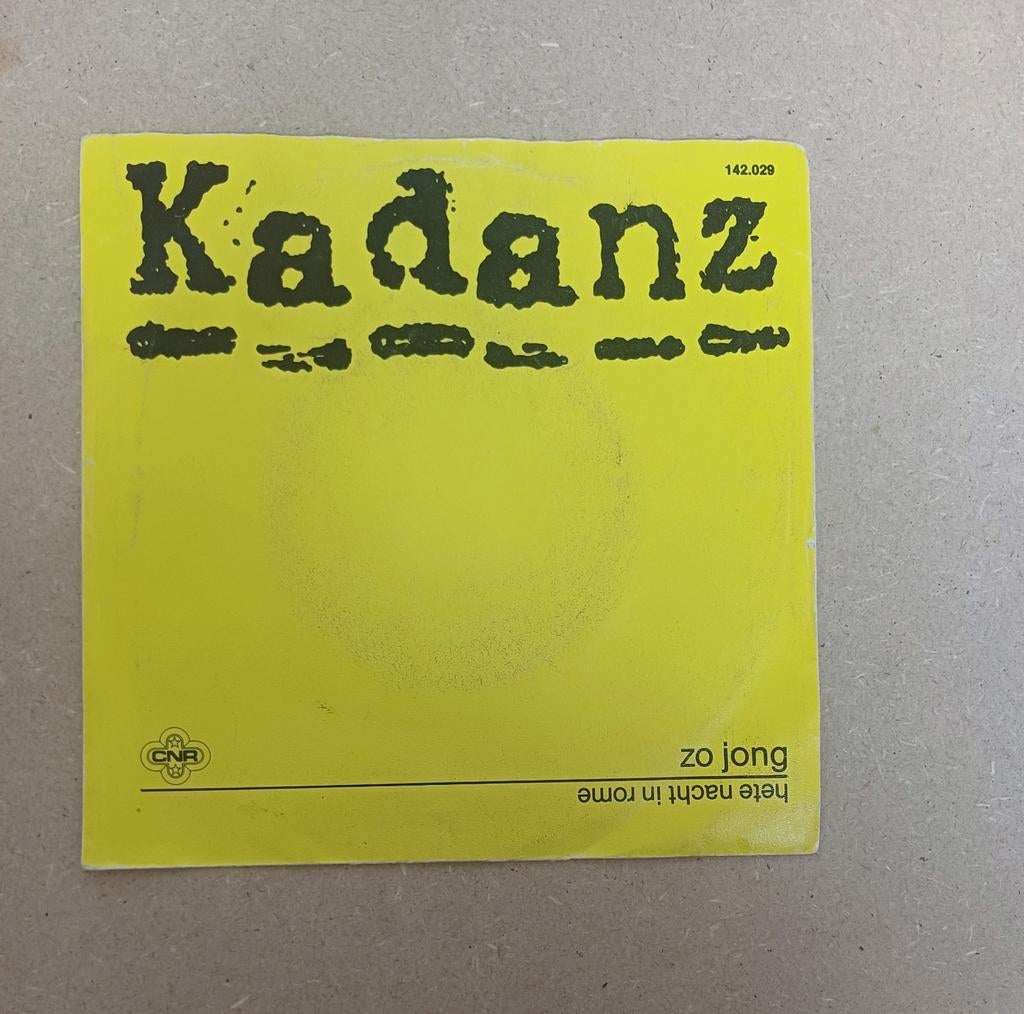 Kadanz -  Gereserveerd, Cd's en Dvd's, Vinyl Singles, Ophalen of Verzenden, Gebruikt, Pop
