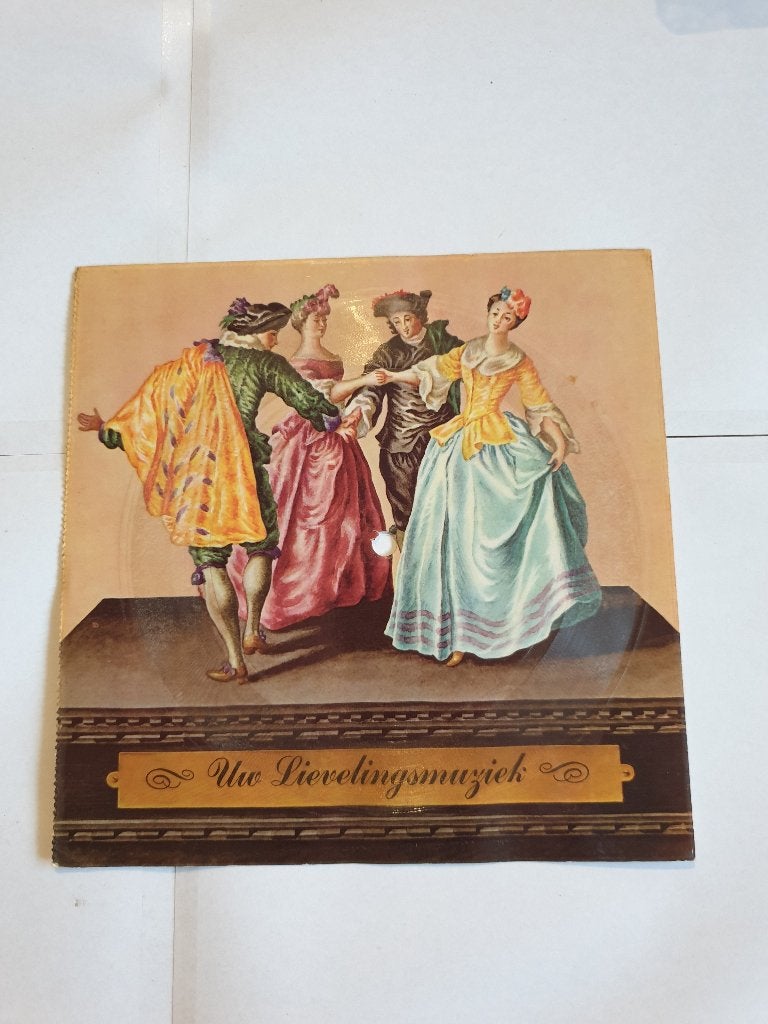 4661 kartonnen fotoprint uitgave van speeldoos tot pierement, Verzenden, Zo goed als nieuw, Overige formaten