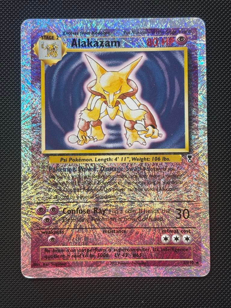 Alakazam Legendary Collection Reverse Holo Pokémon Kaart, Hobby en Vrije tijd, Verzamelkaartspellen | Pokémon, Ophalen of Verzenden