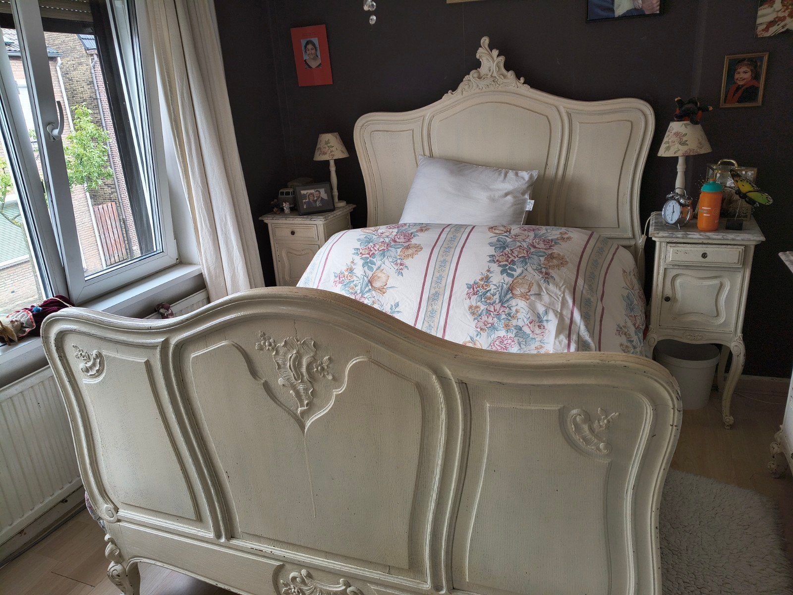 Complete slaapkamer set in Lodewijk XV-stijl, Ophalen