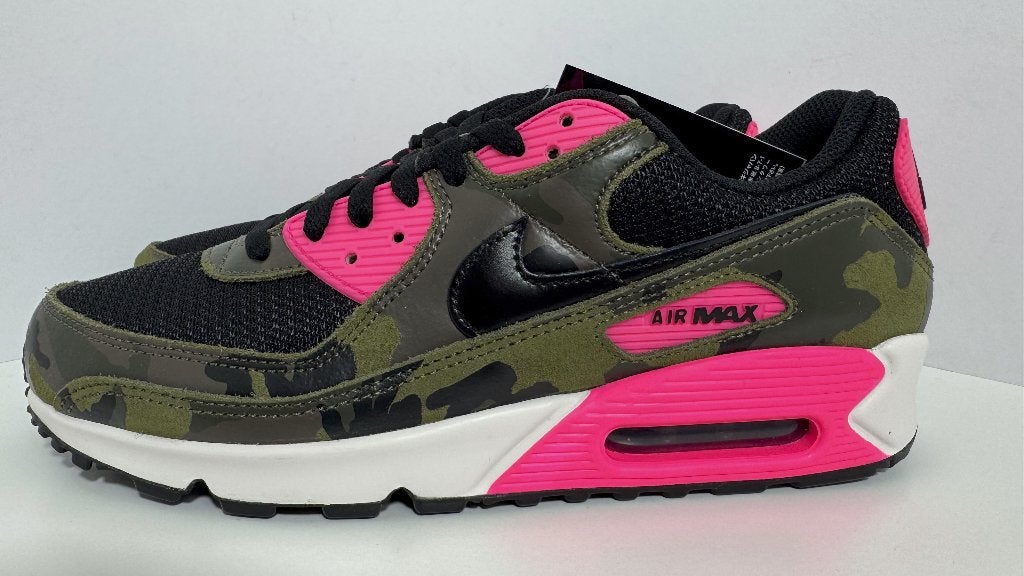 Nike Air Max 90 Premium Camo Pack - Sequoia Hyper Pink -44.5, Overige kleuren, Nike, Nieuw, Ophalen of Verzenden
