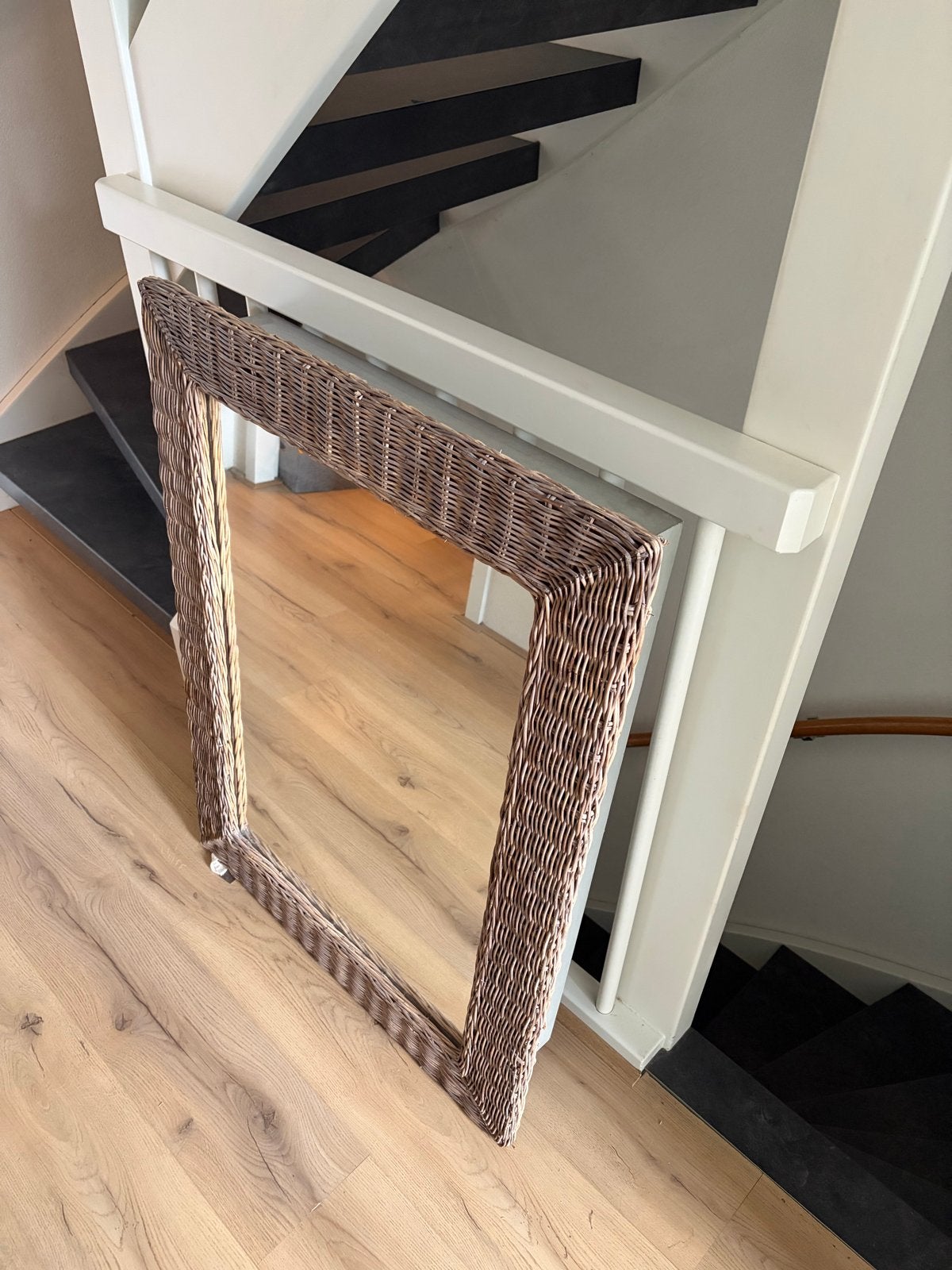 Grote spiegelkast van Rivièra maison - 102x76x10cm, Ophalen, Rechthoekig, 100 tot 150 cm, Minder dan 100 cm