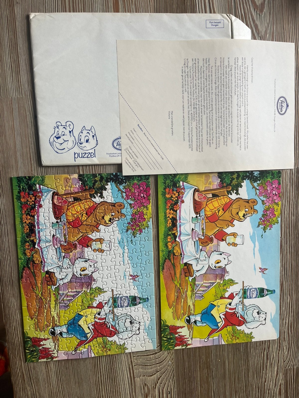 Marten Toonder victoria puzzel, Ophalen of Verzenden, Olivier B, Bommel en Tom Poes, Zo goed als nieuw