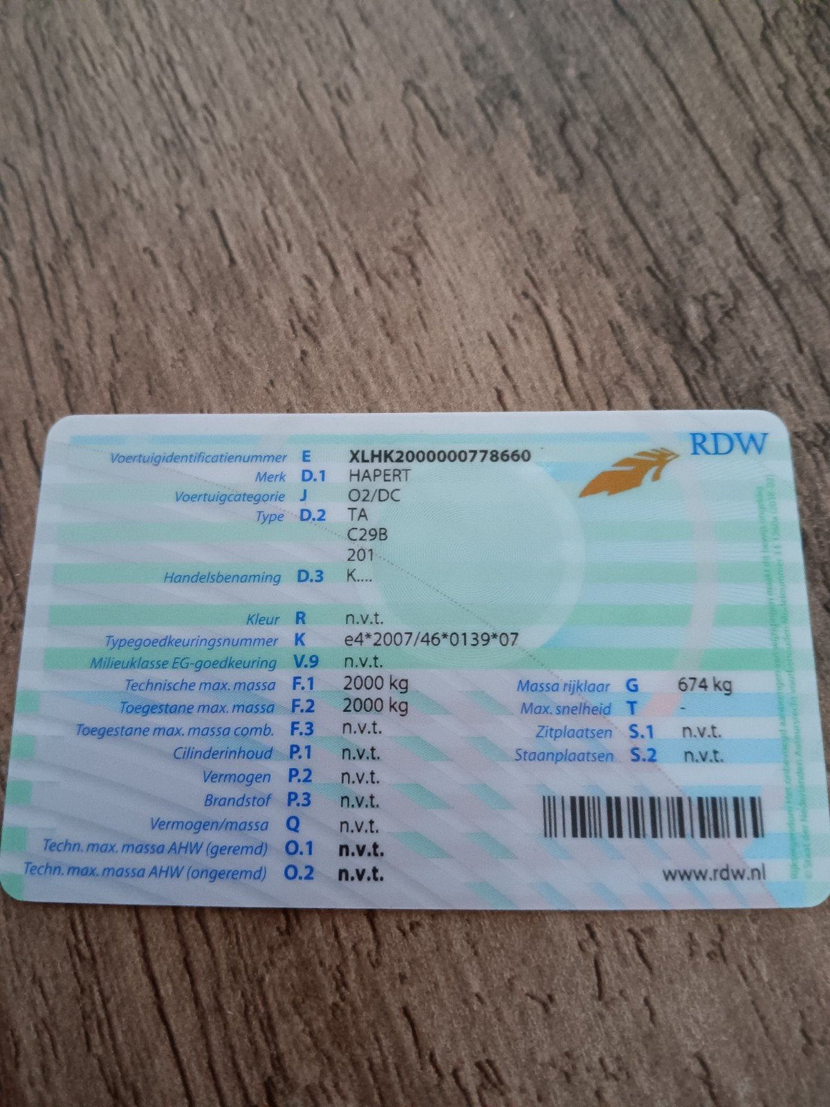 Mooie verkoop aanhangwagen!, Ophalen of Verzenden