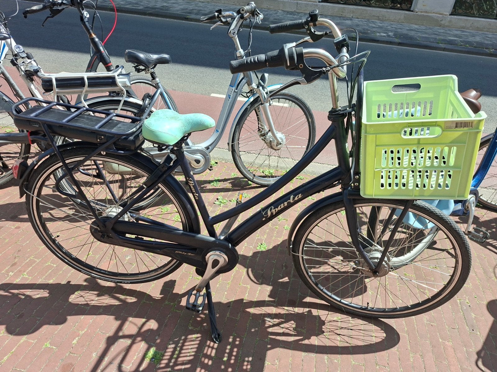 Tweedehands elektrische fietsen vanaf 550 euro zie de beschr, Fietsen en Brommers, 51 tot 55 cm, Ophalen, Zo goed als nieuw, Sparta