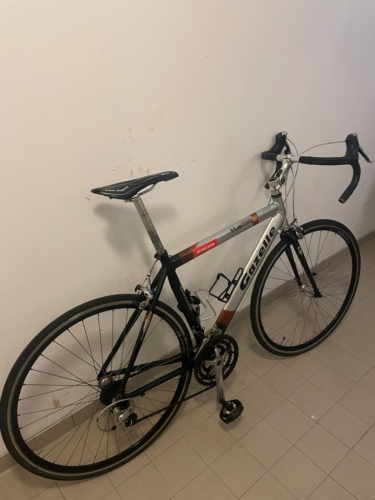 Gazelle racefiets - Goed onderhouden en klaar voor de weg, Ophalen, 28 inch, Gebruikt, Aluminium