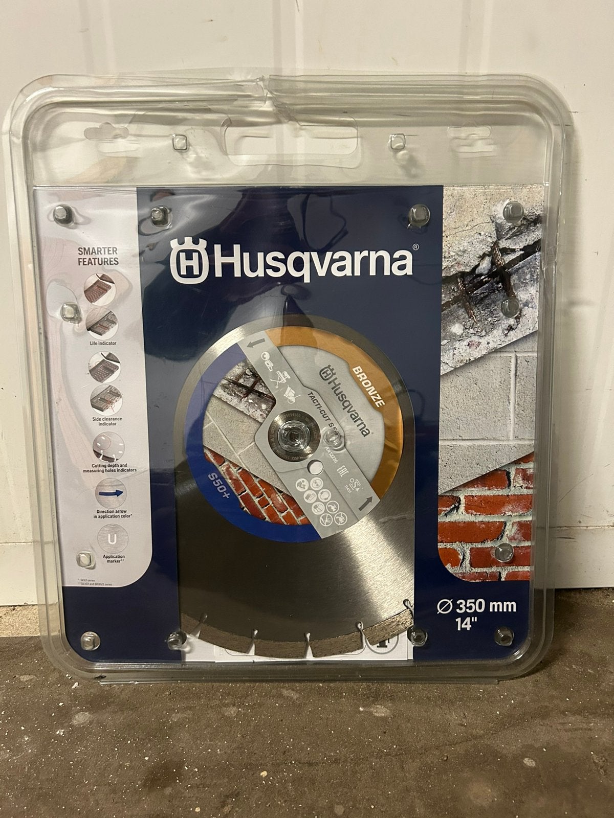 Husqvarna zaagblad, Ophalen, Nieuw