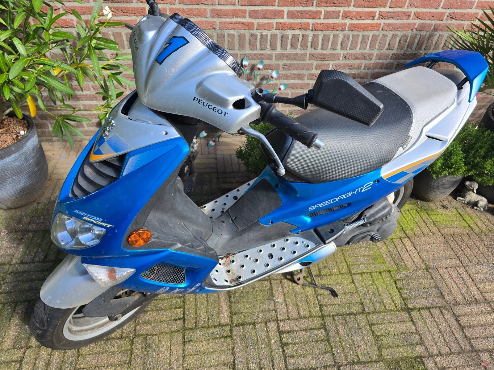 Peugeot Speedfight2 Motor sport uitvoering speedfight 2-takt, Fietsen en Brommers, Ophalen, Gebruikt, Benzine